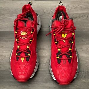 Reebok Men's Zig Kinetica II Red Ranger